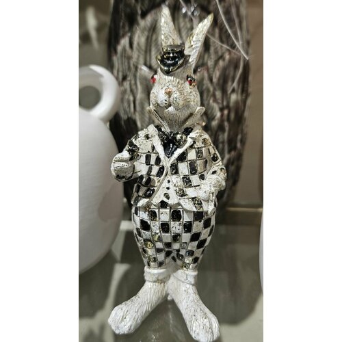 Фигурка Статуэтка Английский кролик 155 см декор и интерьер в дом 2390₽