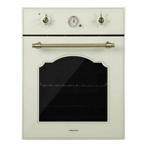 Электрический духовой шкаф 45 см Hiberg VM 4360 RY бежевый 3990000₽