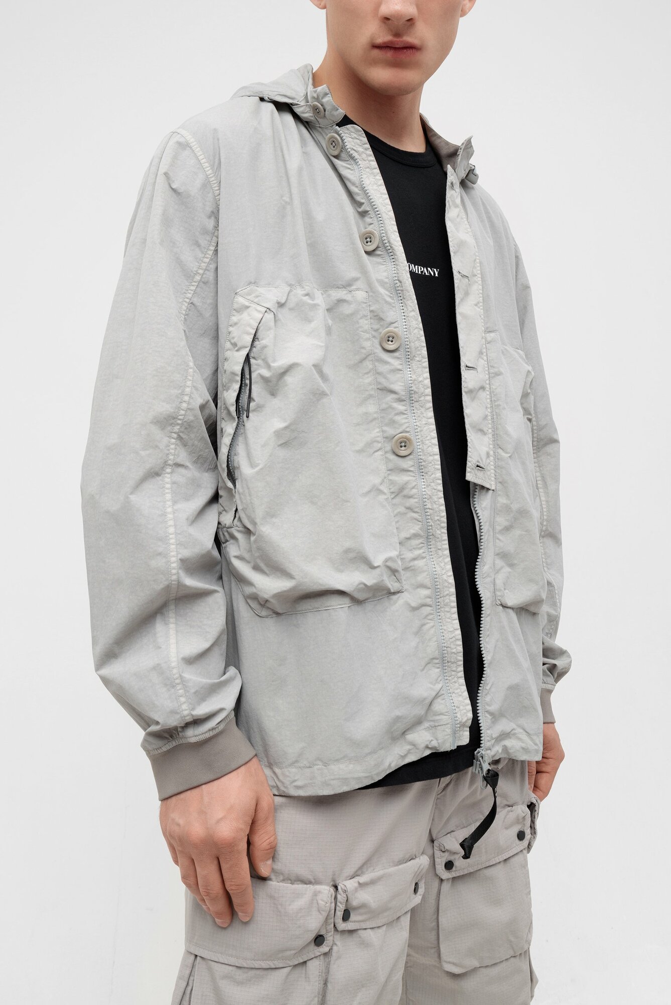 Ветровка C.P. Company flatt nylon goggle overshirt