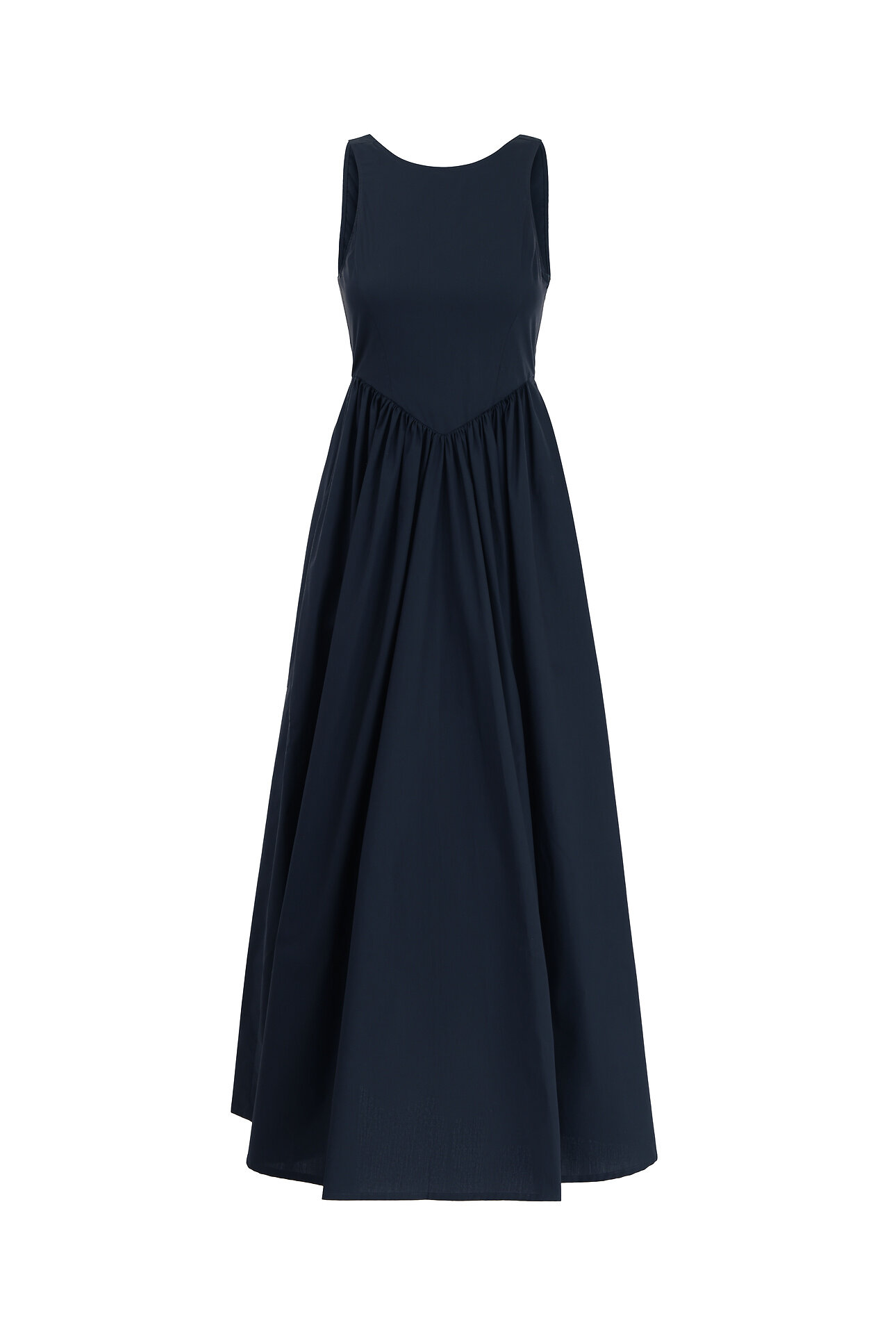 Платье EMPORIO ARMANI, размер 42, темно-синий