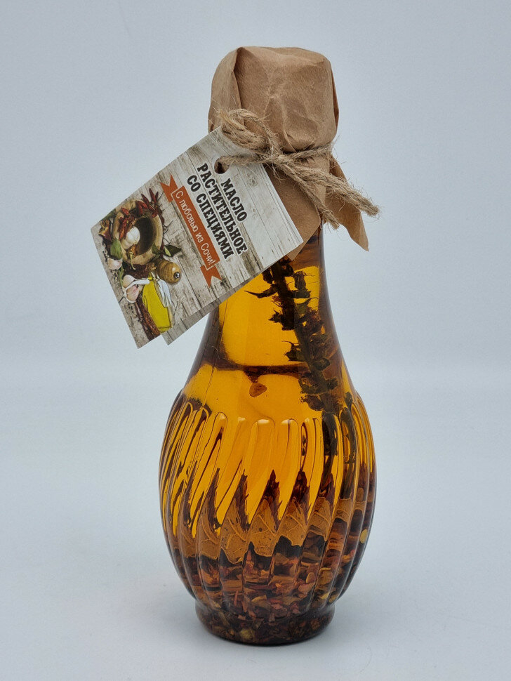 фото Масло подсолнечное со специями 250мл