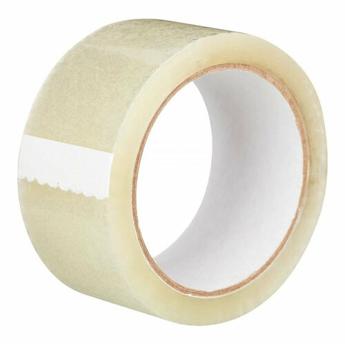 Клейкая лента упаковочная Silwerhof прозрачная шир50мм дл66м 47мкм полипропилен 977₽