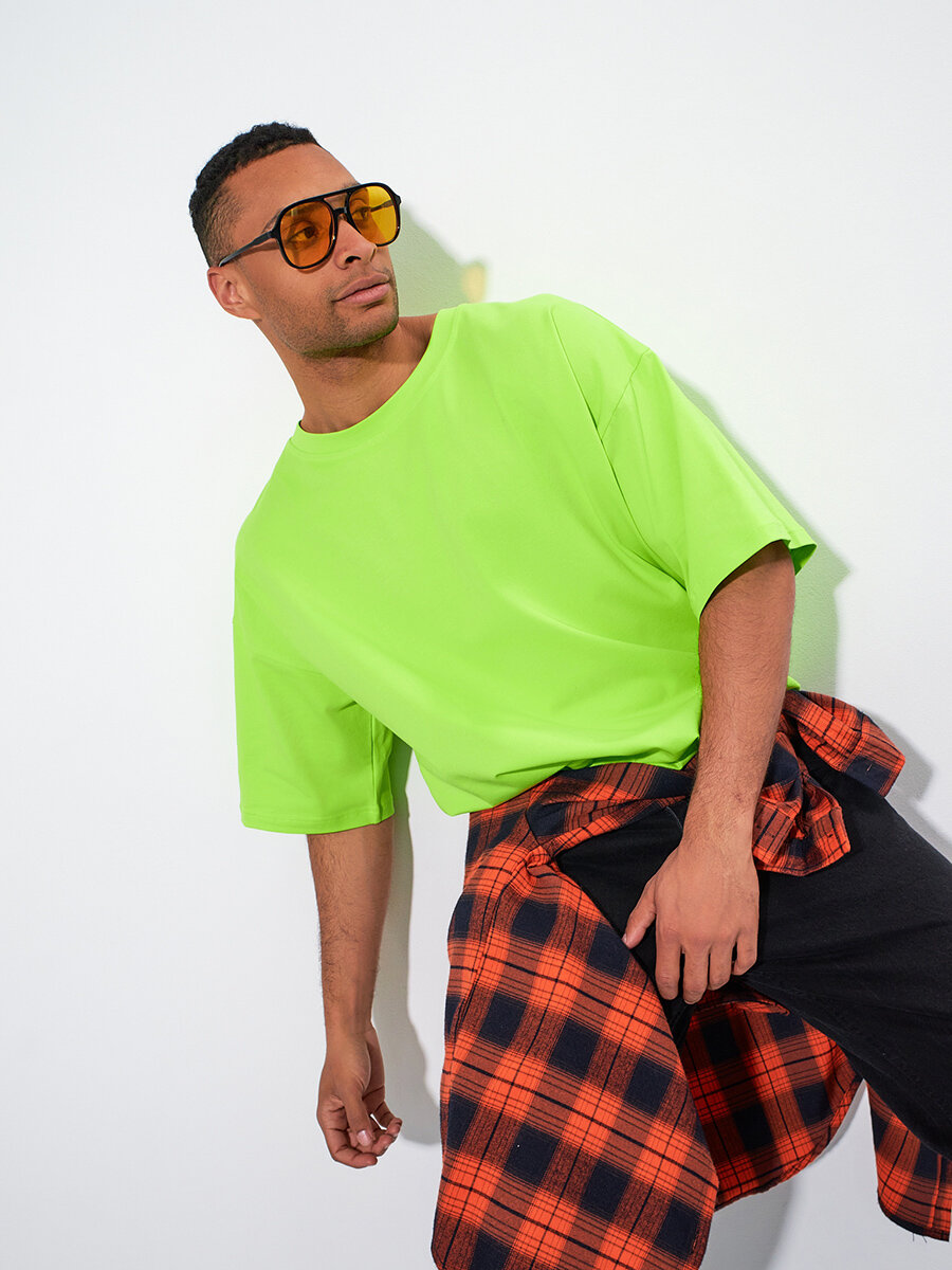 фото Футболка хлопковая (PM 61) размер S (44-46), зеленый