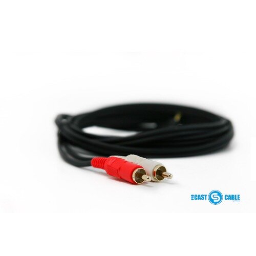 Кабель аудио 1xMini Jack - 2xRCA PROCAST Cable c-MJ/2RCA.2 — фото 1