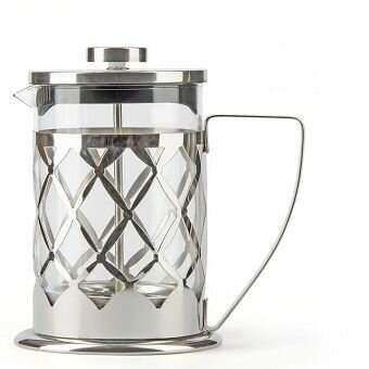 фото Френч-пресс TECO TC-F8060 0,6л из высококачественного термостойкого стекла