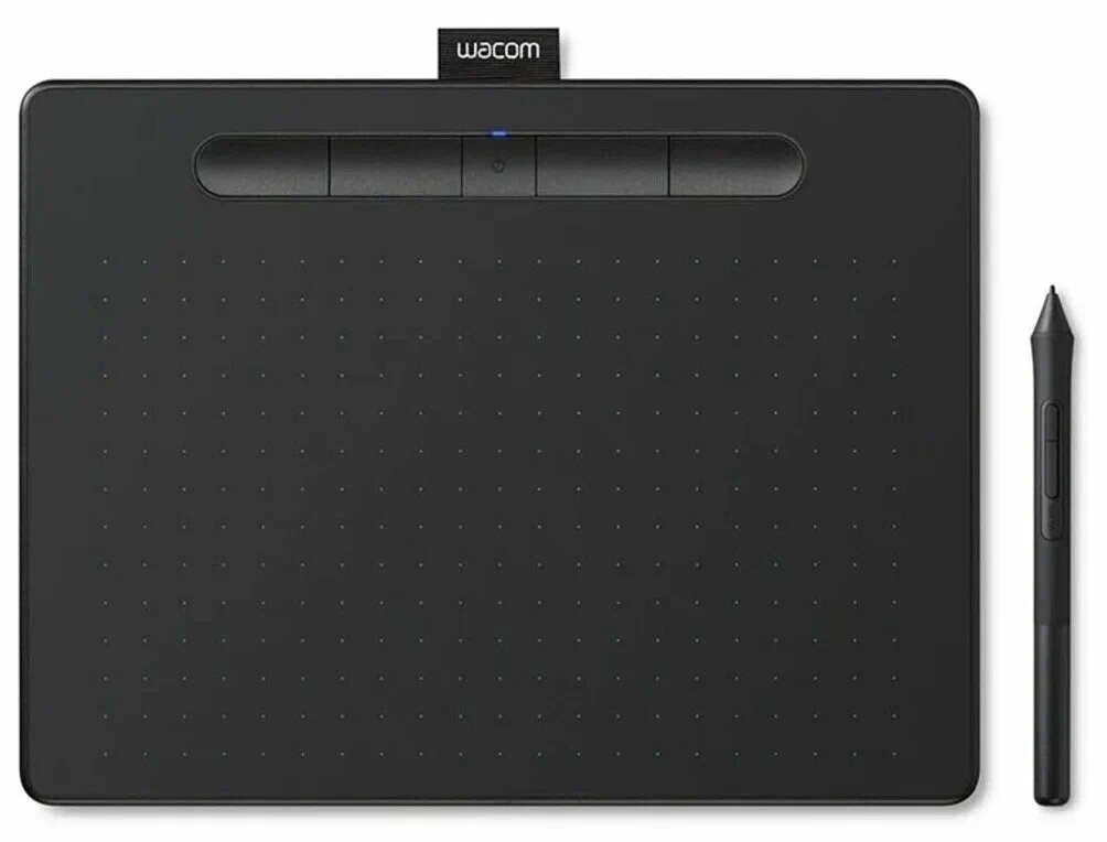 Графический планшет WACOM Intuos M Black (CTL-6100K-B) PI
