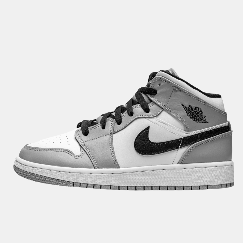 Кроссовки Nike Air Jordan 1 Mid GS 'Light Smoke Grey' (7Y)