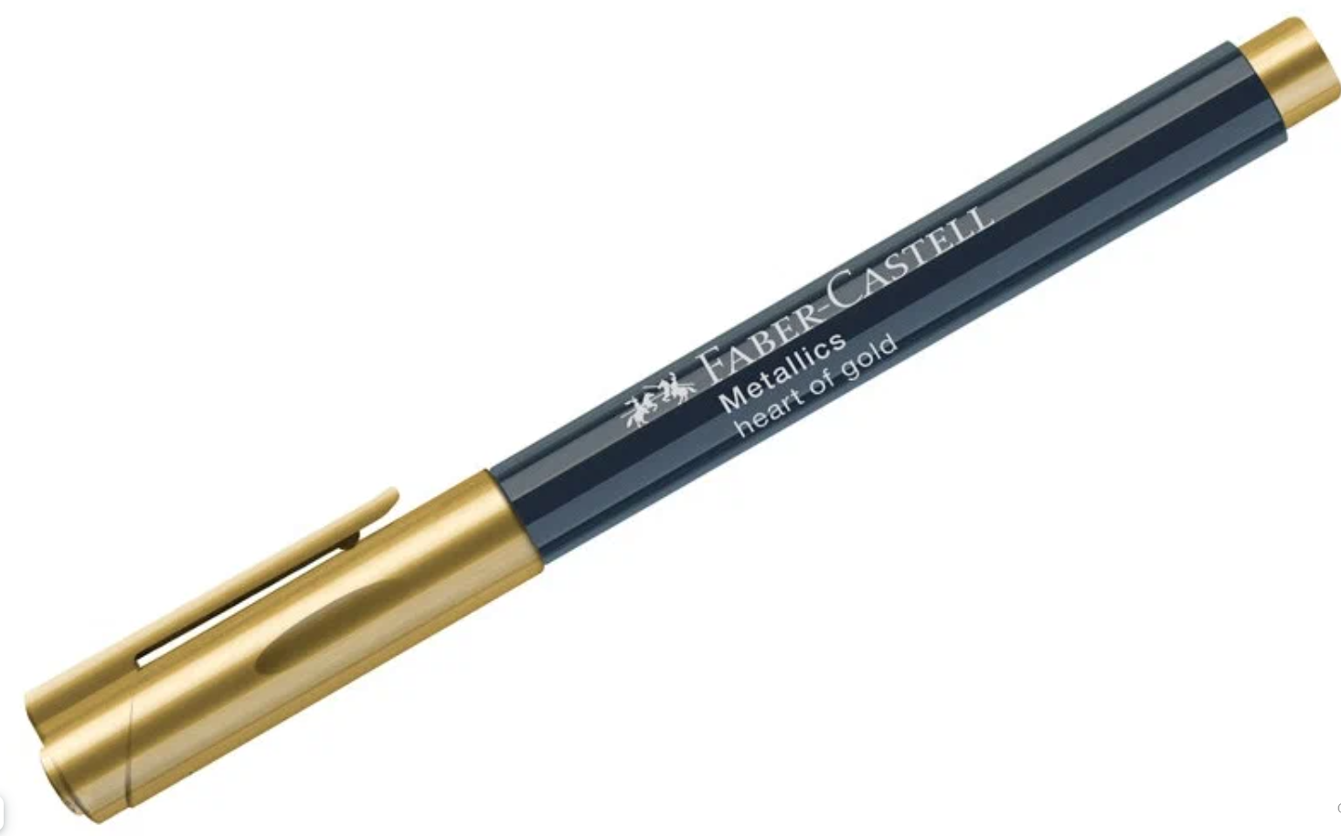 Faber-Castell Маркер для декорирования Metallics, 1,5мм, золото 2 шт — фото 1