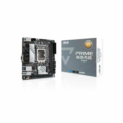 Материнская плата ASUS PRIME H610I-PLUS-CSM LGA1700 H610 USB32 GEN 1 MB 1389800₽