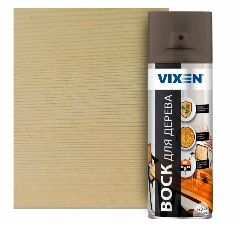 Воск для дерева Vixen 520 мл