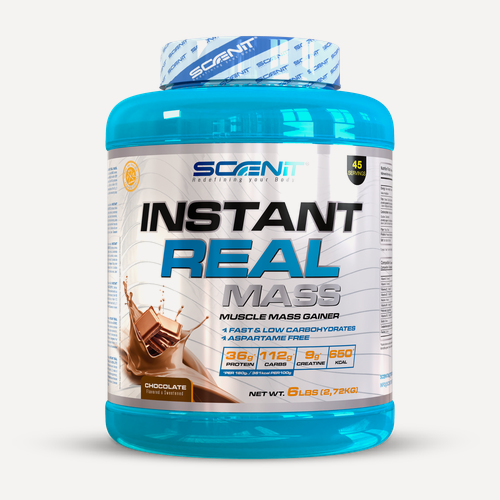 Изображение товара Гейнер Scenit Nutrition Real Mass 2.72 кг. Вкус: Шоколад