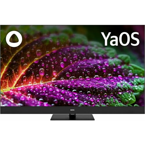 425 Телевизор BBK 43LED-8259UTS2C QLED 4K Ultra HD черный смарт ТВ YaOS 3889000₽