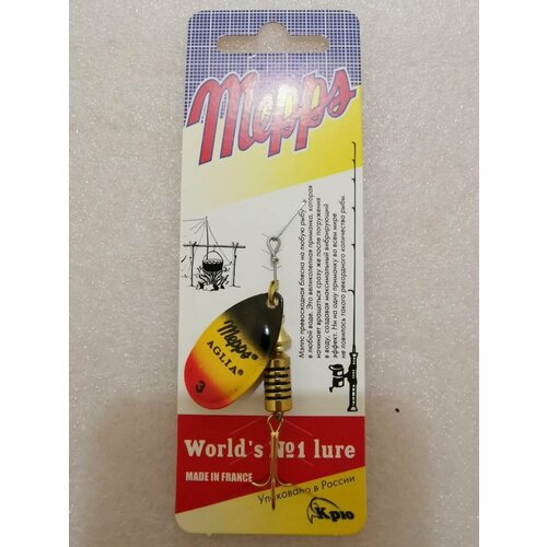 Блесна Mepps Aglia Fluo Furia #3 (6,5г)