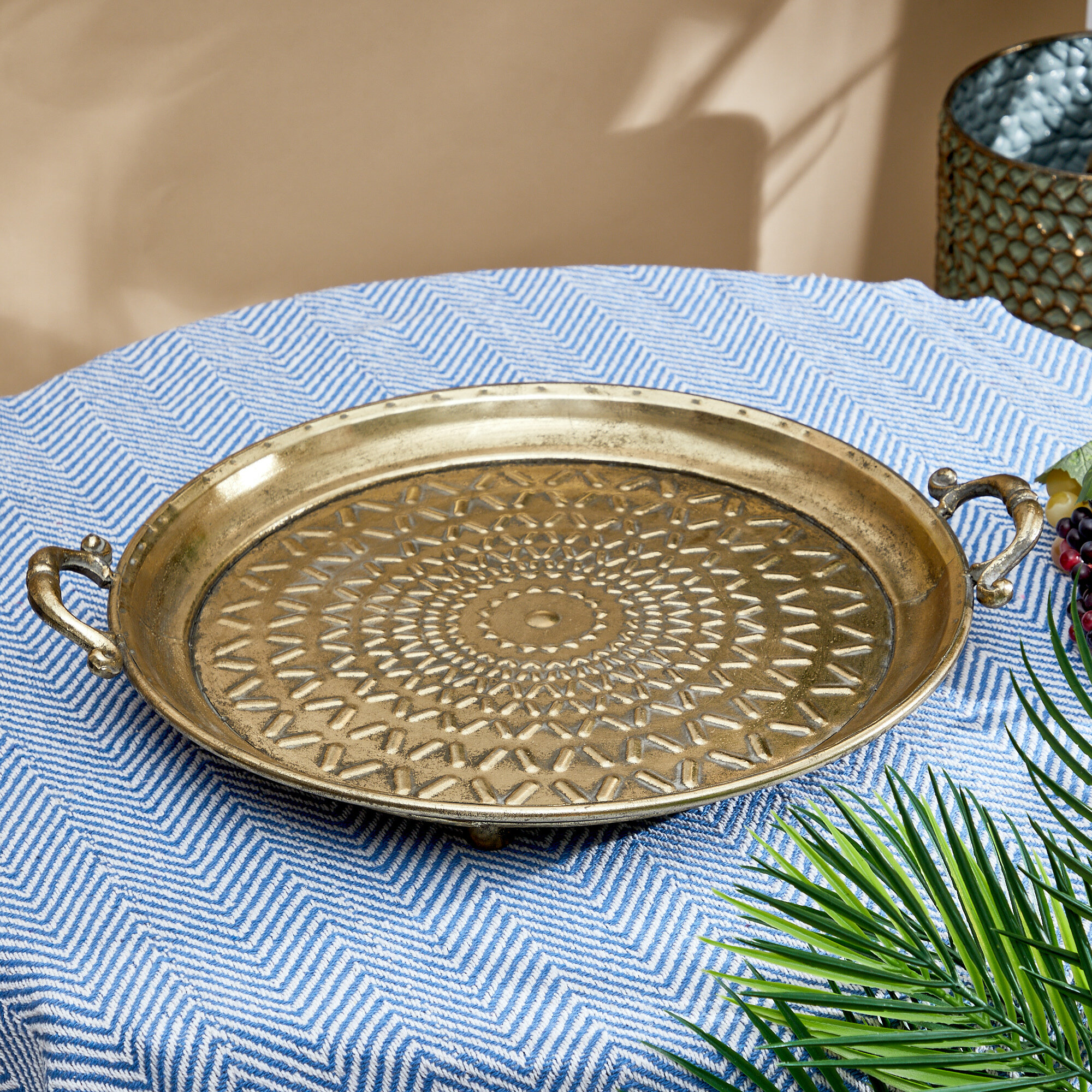 фото 57-243/2 Поднос Алжир 50х42х9см, Glasar