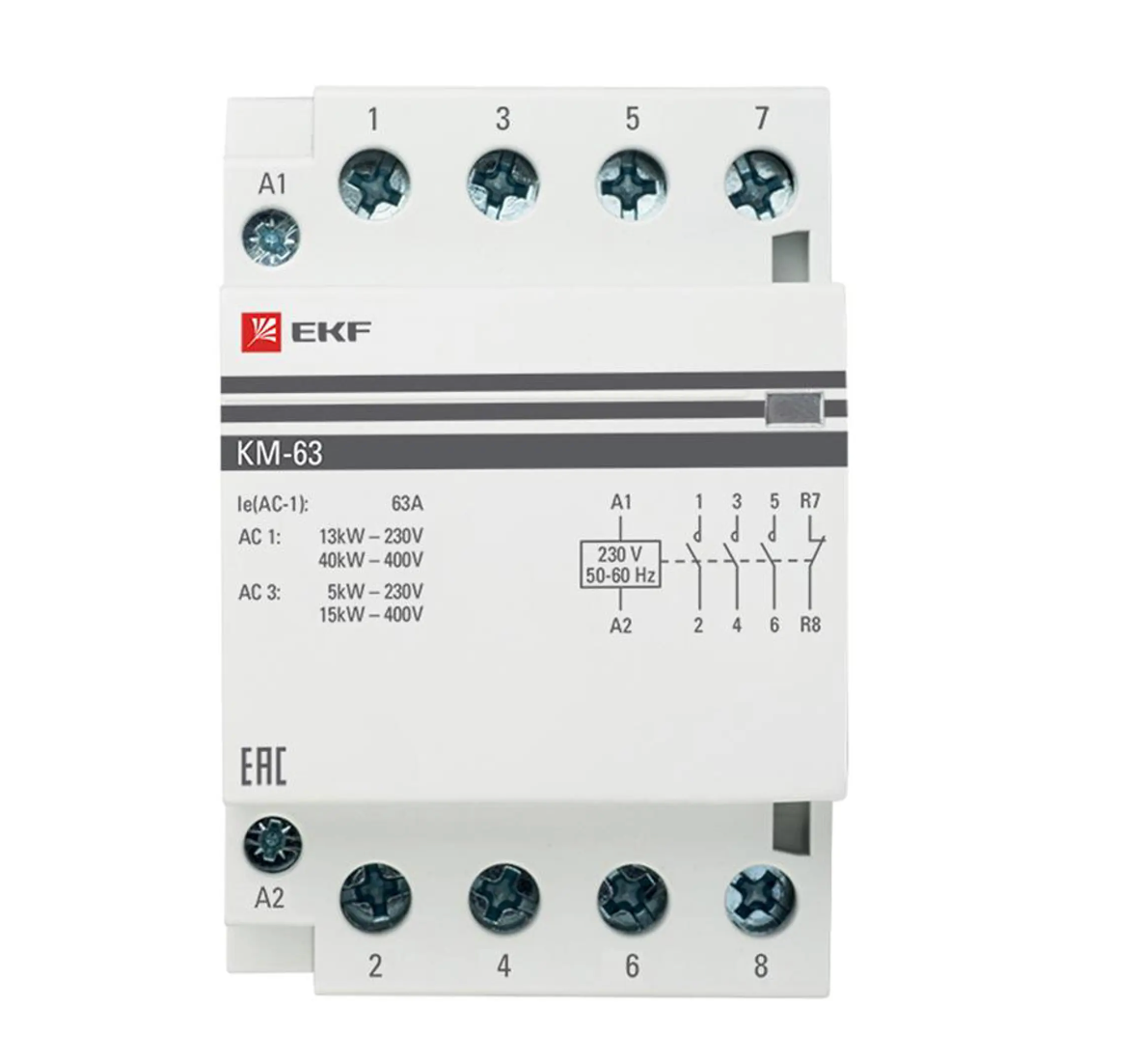 Rvf 3 63а ekf proxima схема подключения Реле РВФ-02 АС230В УХЛ4
