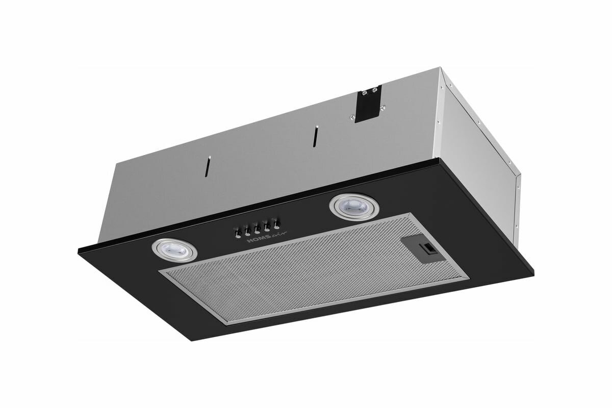 HOMSair Кухонная вытяжка CAMELIA POWER 60 черный Camelia Power 60 Black