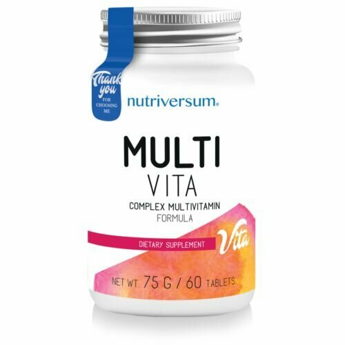 Нутриверсум Вита Мультивитамины  Nutriversum Vita Multi Vita 60 табл