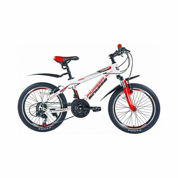 фото Велосипед PIONEER Combat 20"/12" white-red-black