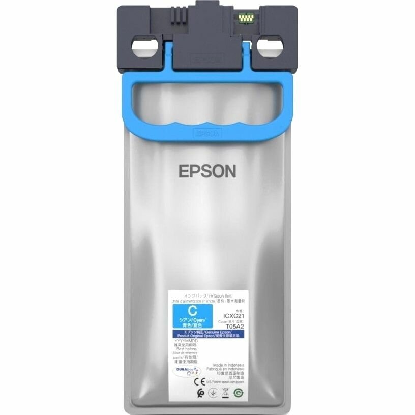 Контейнер Epson T05A голубой для WF-C878RDTWF/C879RDTWF ресурс 20 000 стр. - фото №1