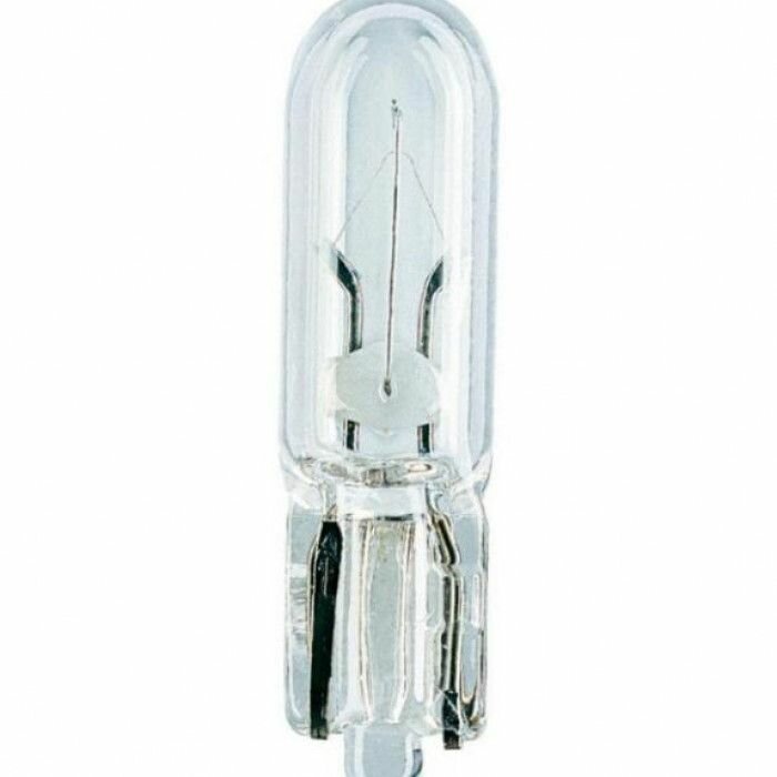 Лампа накаливания сигнальная SVS Standard +30%, W1.2W, W2x4.6d, 3200K, 12V, 1,2W (цена за 1 шт.)