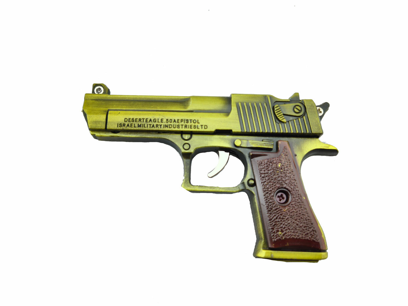 Стреляющая модель Desert Eagle золото