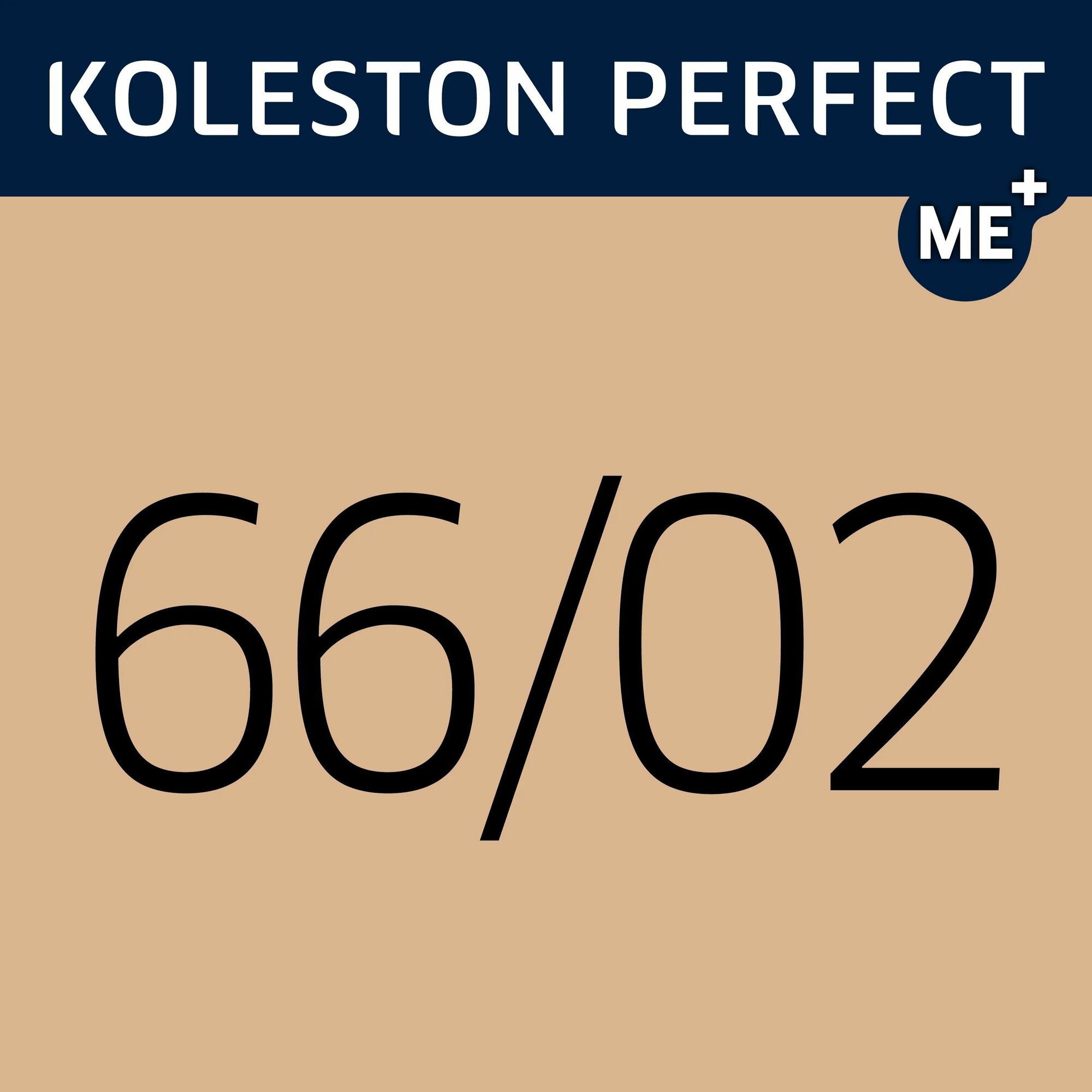 Wella Professionals Koleston Perfect ME+ 66/02 Краска для волос - Темный блонд интенсивный натуральный матовый, 60мл — фото 1