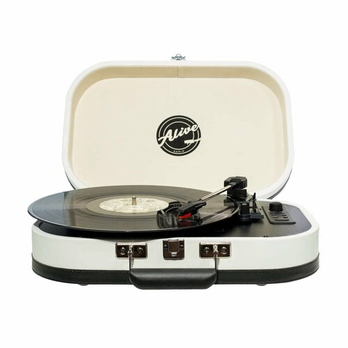 Виниловый проигрыватель Alive Audio VINTAGE Lady White c Bluetooth 9990₽
