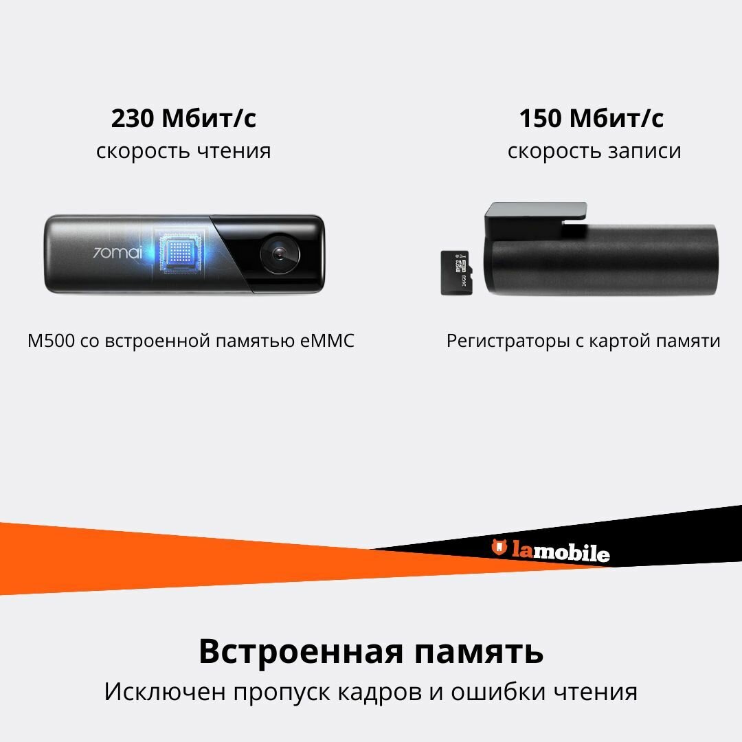 Видеорегистратор 70mai Dash Cam M500 128G — фото 1