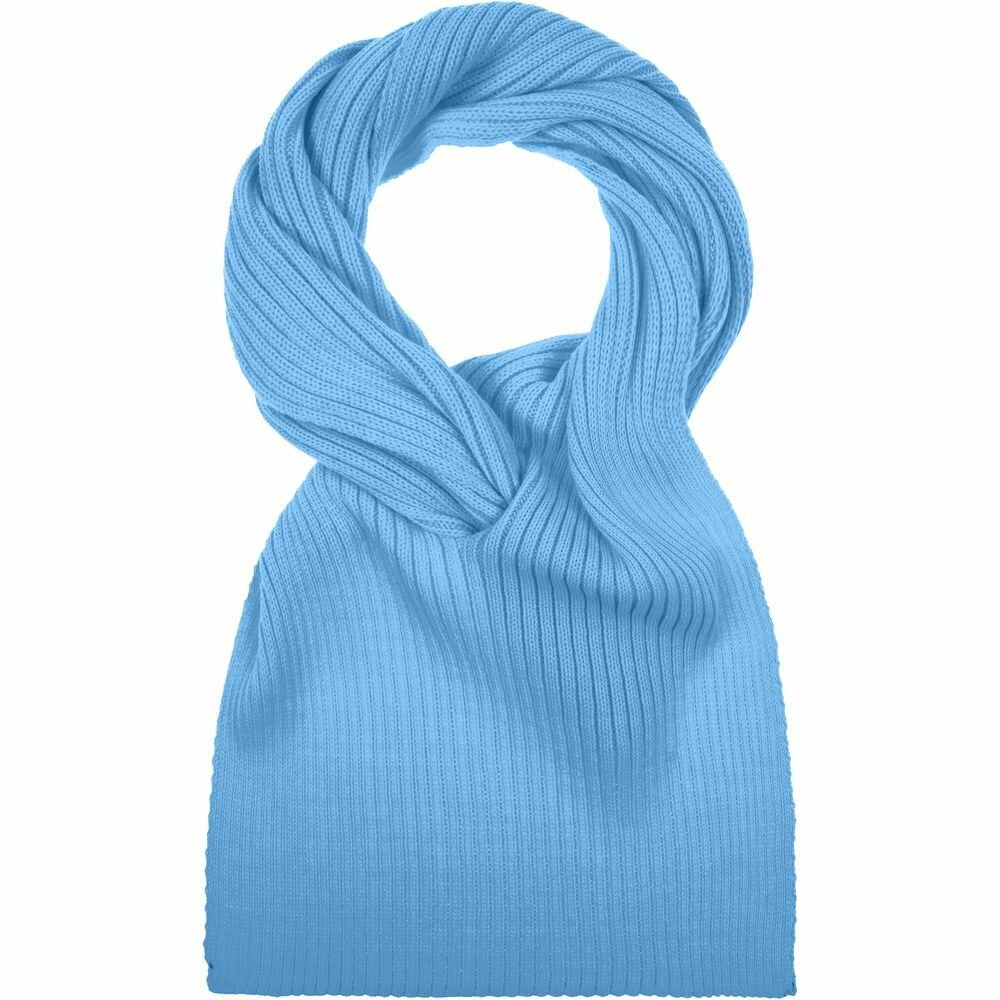 Шарф teplo для женщин,96х25 см, голубой — фото 1