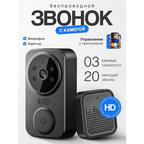 Беспроводной звонок с видео камерой 1519₽