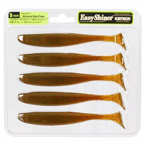 Силиконовая приманка Keitech Easy Shiner 5 PAL#07 12.5см. 5шт.