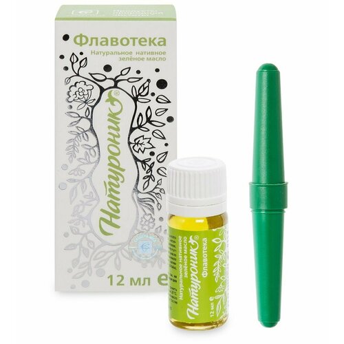 Натуроник Натуральное нативное Зеленое масло Флавотека 357₽