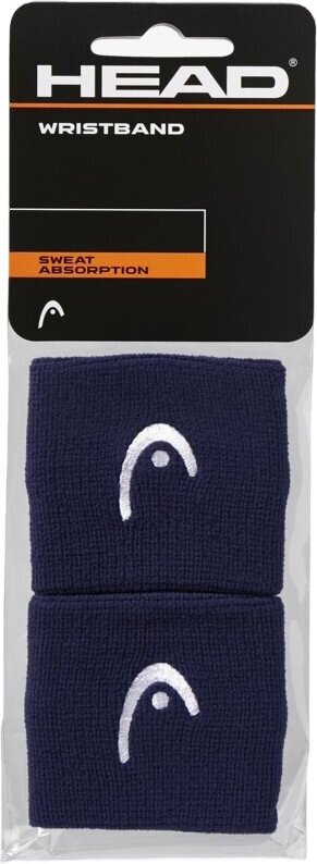 Напульсник эластичный HEAD, размер one size, синий-белый — фото 1