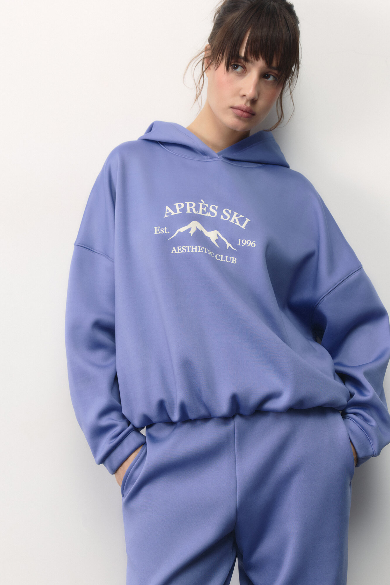 Толстовка Befree Sport размер XS/170  голубой
