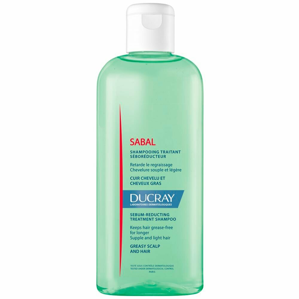 Ducray SABAL Шампунь себорегулирующий для жирных волос 200мл
