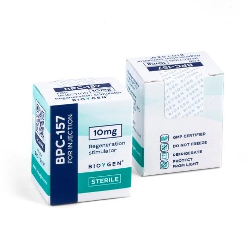 Картинки Косметическое средство пептид для ухода за кожей BPC-157 BioYgen 10 mg / БПС-157 Биоген 10 мг