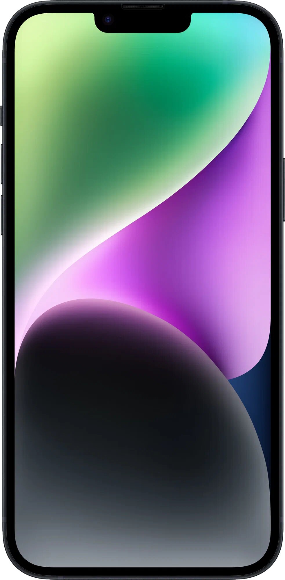 Смартфон Apple iPhone 14 Plus 128 ГБ, Dual: nano SIM + eSIM, тёмная ночь, Midnight — фото 1