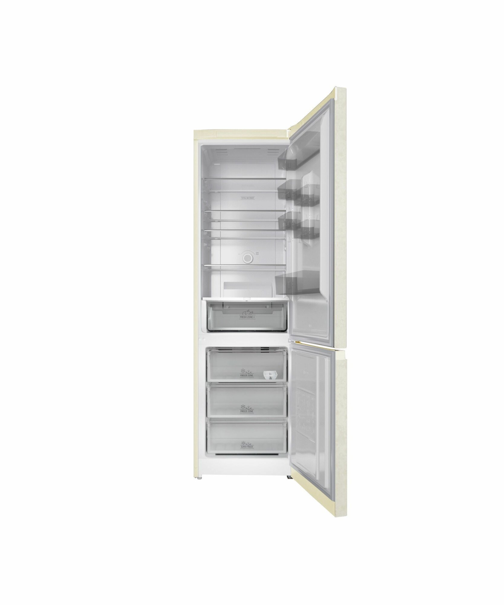 Двухкамерный холодильник Hotpoint HT 6200 AB, No Frost, мраморный — фото 1
