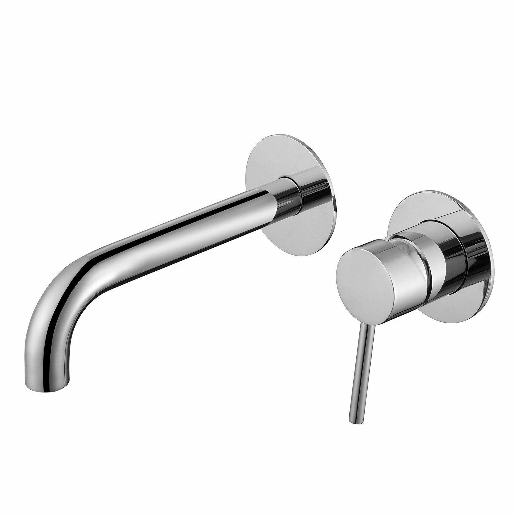 Смеситель ABBER Wasser Kreis AF8112 для раковины скрытого монтажа  хром