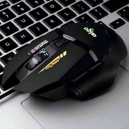 Мышь компьютерная игровая проводная c RGB подсветкой Мышь с подсветкой Мышь компьютерная Мышь игровая Мышь проводная Мышь с макросами 1599₽