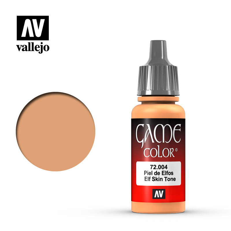 Краска акриловая Vallejo GAME COLOR 004 : 17 ML. ELF SKINTONE