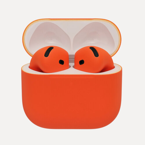 Изображение товара Наушники беспроводные Apple AirPods 4 , оранж, без активного шумоподавления