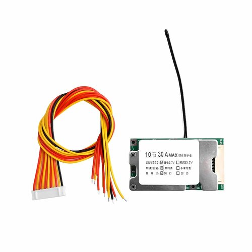 BMS 10S 36V 30A плата зарядки литиевой батареи diymore, same port
