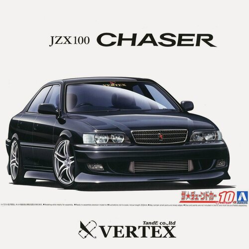 Изображение товара Сборная модель Машинка aoshima-05981 1/24 VERTEX Toyota JZX100 Chaser Tourer V 98 car model kit