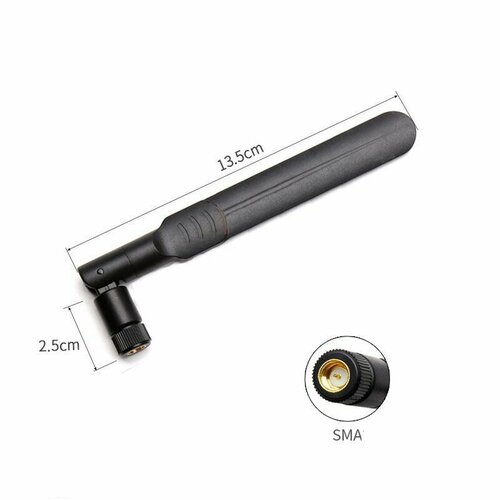Всенаправленная антенна Wi-FI 24G 58G5G 8 dBi RP-SMA Male 777₽
