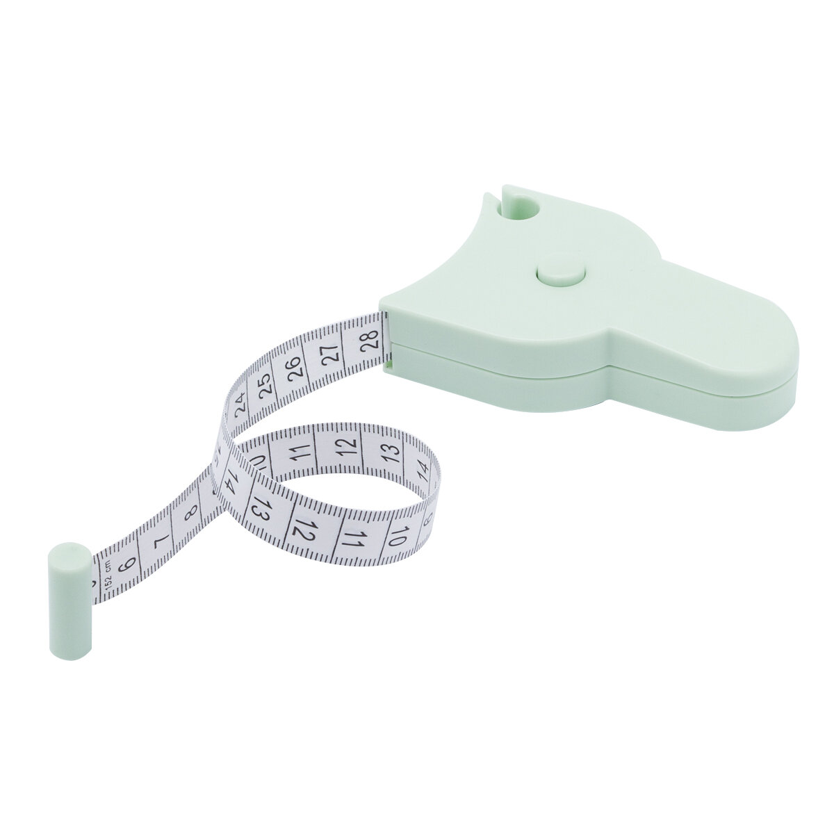 Сантиметр рулетка с фиксатором длины 150 см, ширина 2 см, Айрис, MTW131, зеленая — фото 1