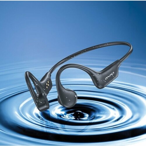 Наушники для плавания с костной проходимостью AWEI A899BL BT54 180 mAh IPX8 Memory 32GB Черный 5538₽