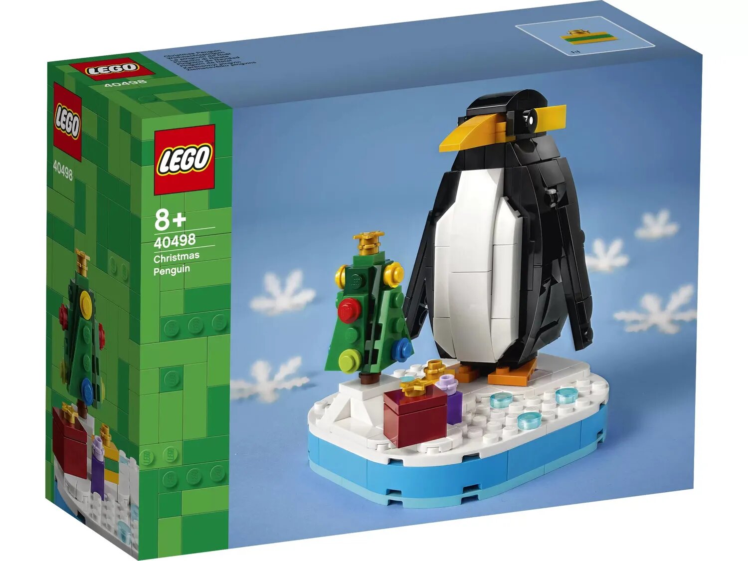 Конструктор LEGO 40498 Сувенирный набор Рождественский пингвин