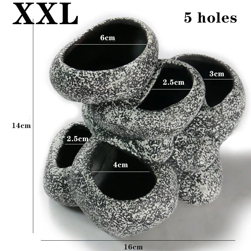 Керамические горшки для аквариумных растений