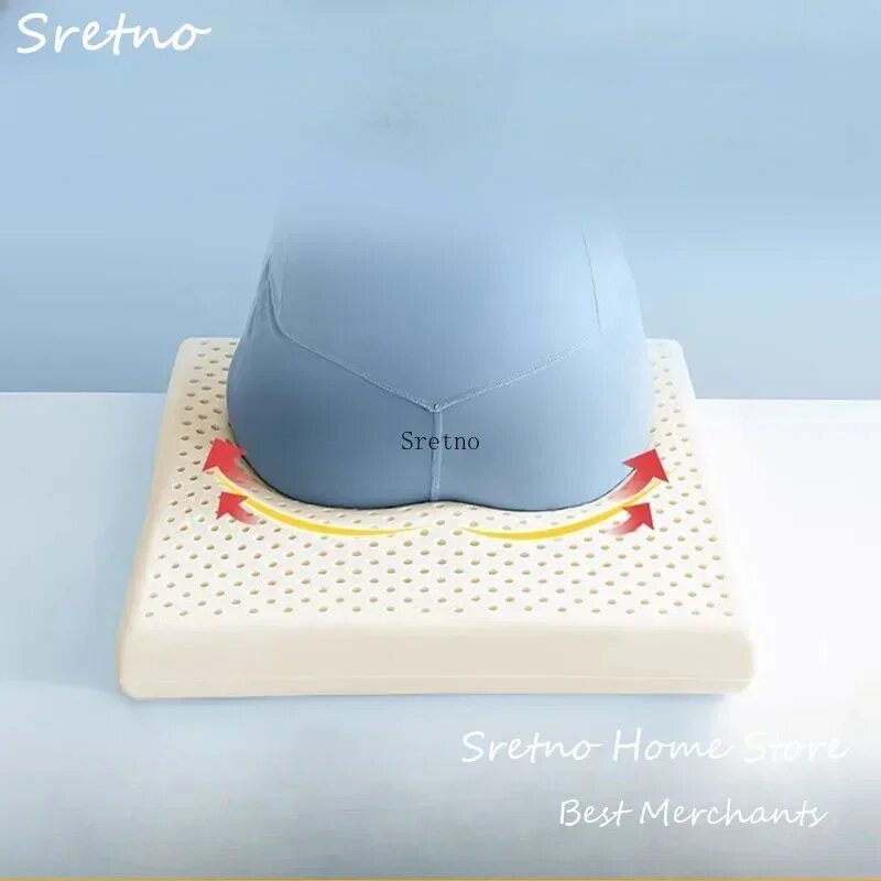 Подушка для пола SRETNO из латекса 35x25x7.5cm Random Color